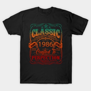 Vintage 1986 Limited Edition 38 Year old 38th Birthday T-Shirt